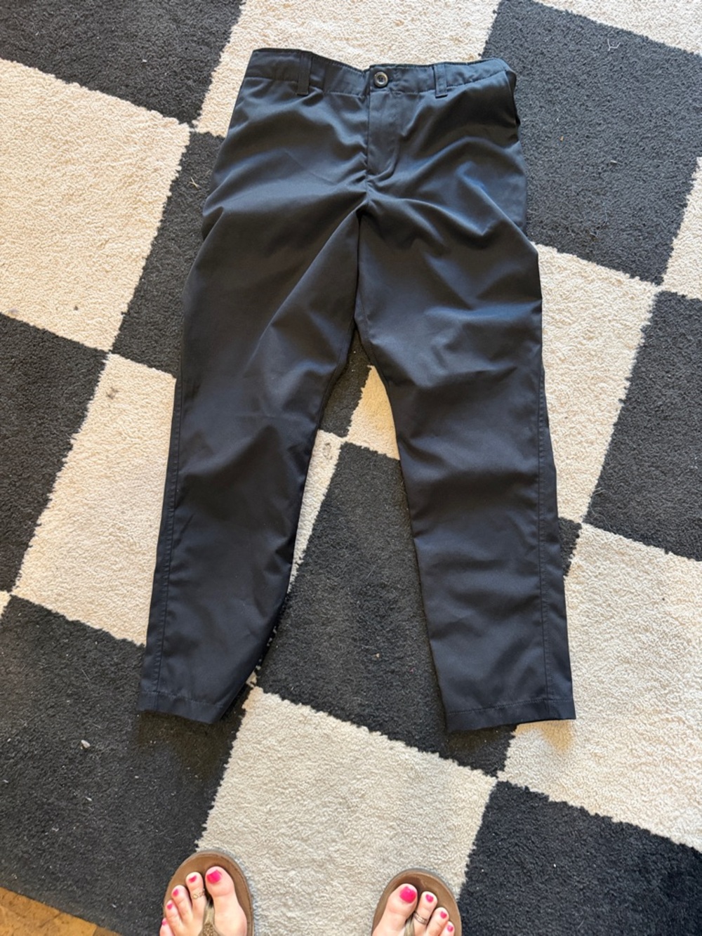 Under Armour boys Black Chino Pants